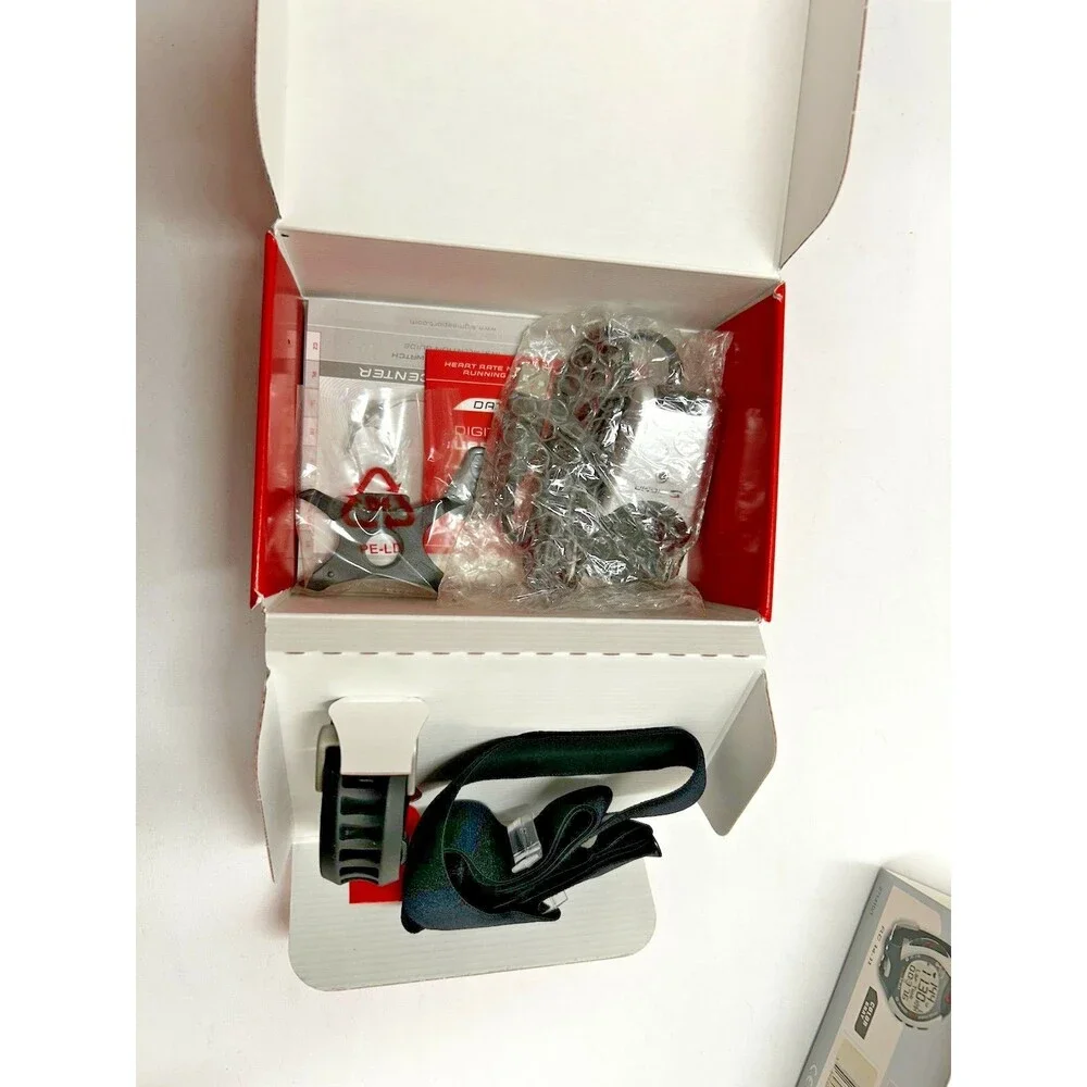 Sigma RC 14.11 Running Computer Kit Grey Tracks Avg Speed, Heart Rate +More NIB